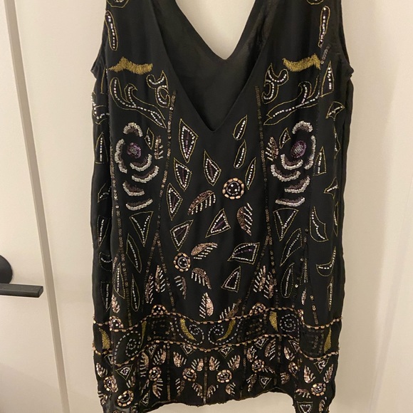 Free people embellished mini shift dress - Picture 2 of 5